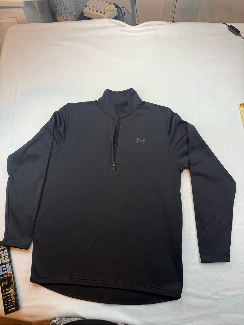 Under Armour Black 1/4 Zip Pullover